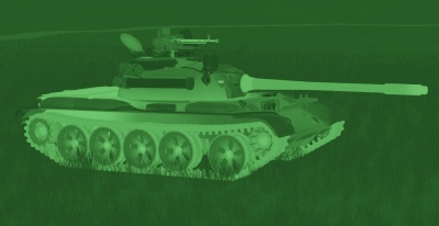 T-55A m.1970, front-left